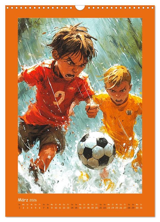 Produktbild: Anime Kids. Outdoor Kinderspa&szlig; und Sport (Wandkalender 2026 DIN A3 hoch), CALVENDO Monatskalender