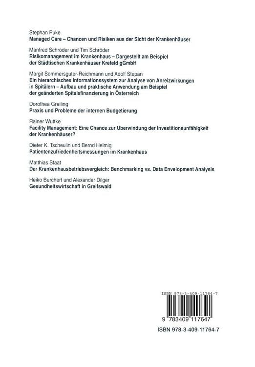 Produktbild: Krankenhausmanagement 2000