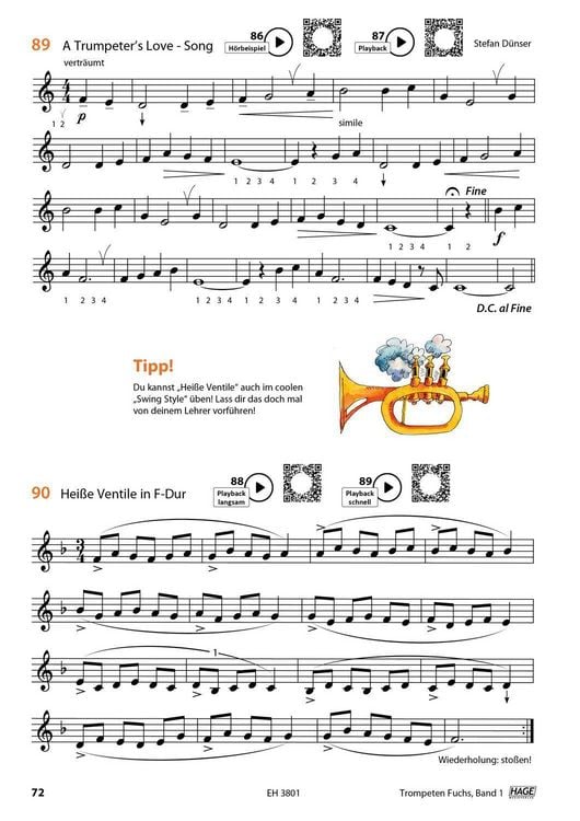Produktbild: Trompeten Fuchs Band 1