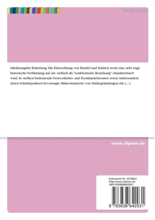Produktbild: Einzelhandel als Leitfunktion der Innenst&auml;dte