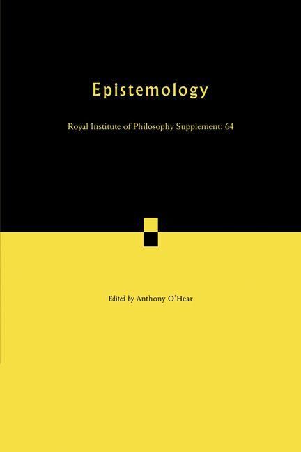 Produktbild: Epistemology