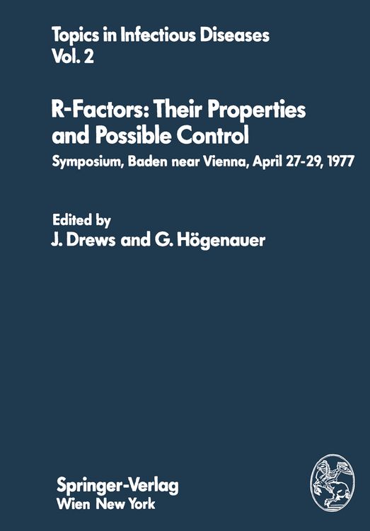 Produktbild: R-Factors: Their Properties and Possible Control
