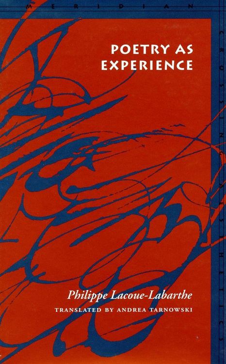 Produktbild: Poetry as Experience