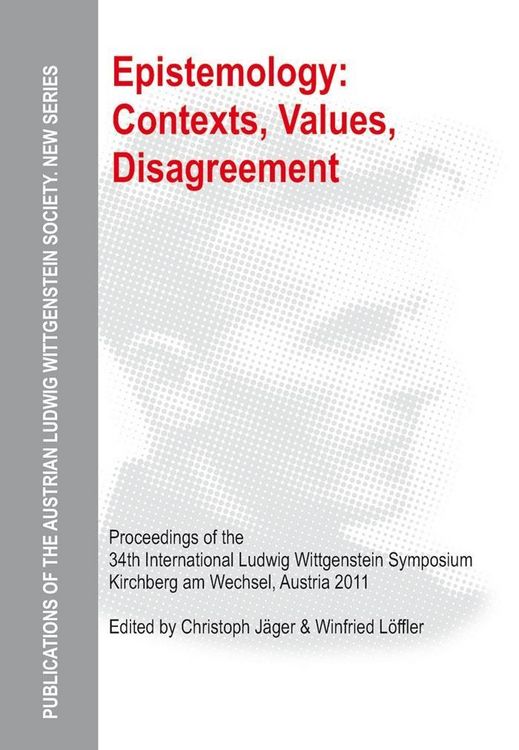 Produktbild: Epistemology: Contexts, Values, Disagreement