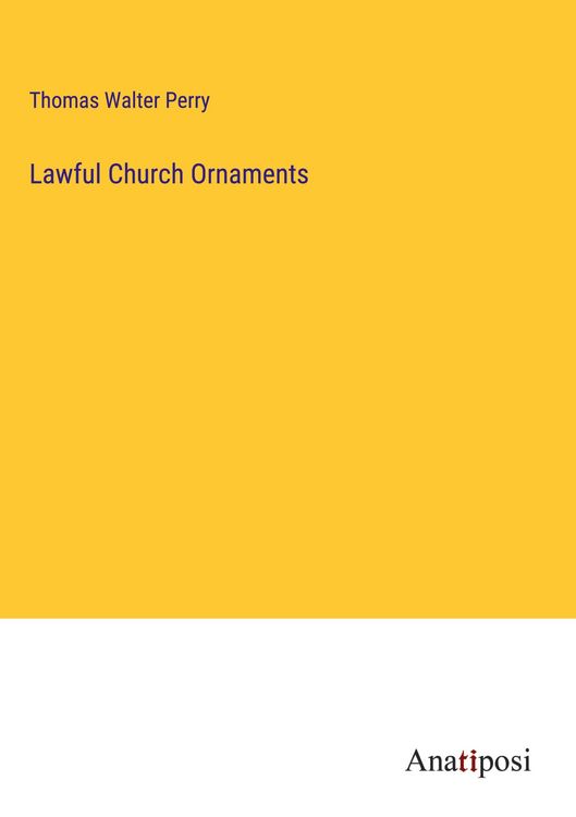 Produktbild: Lawful Church Ornaments