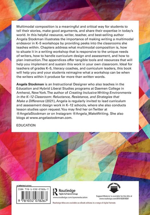 Produktbild: The Writing Workshop Teacher's Guide to Multimodal Composition (K-5)