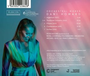 Produktbild: Dani Howard: Orchestral Works