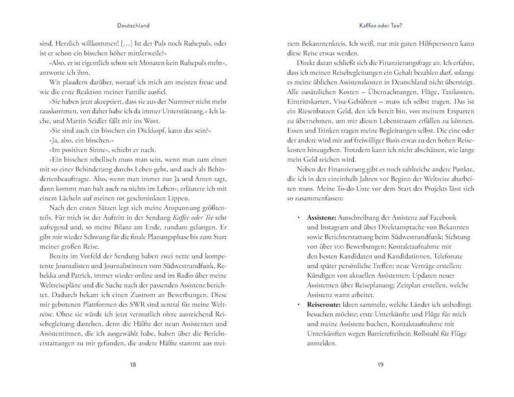 Produktbild: Im Rollstuhl um die Welt