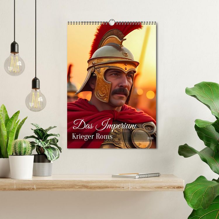 Produktbild: Das Imperium - Krieger Roms (Wandkalender 2026 DIN A3 hoch), CALVENDO Monatskalender