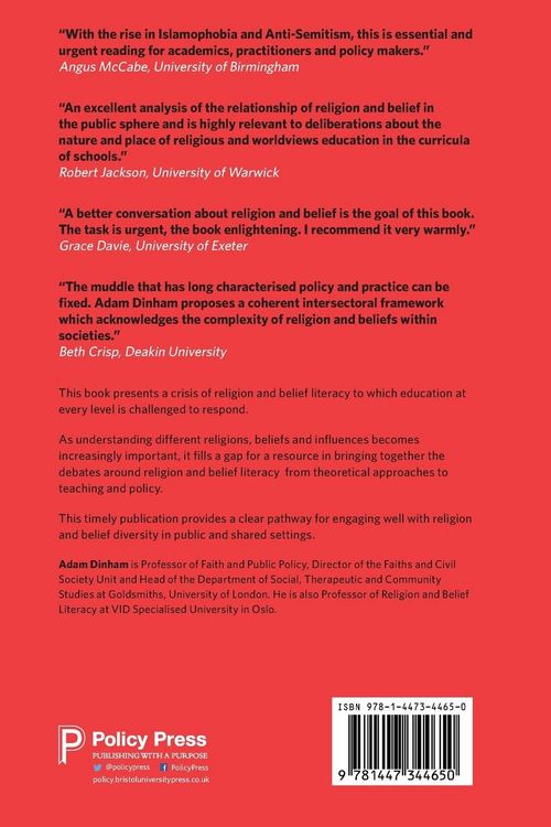 Produktbild: Religion and Belief Literacy