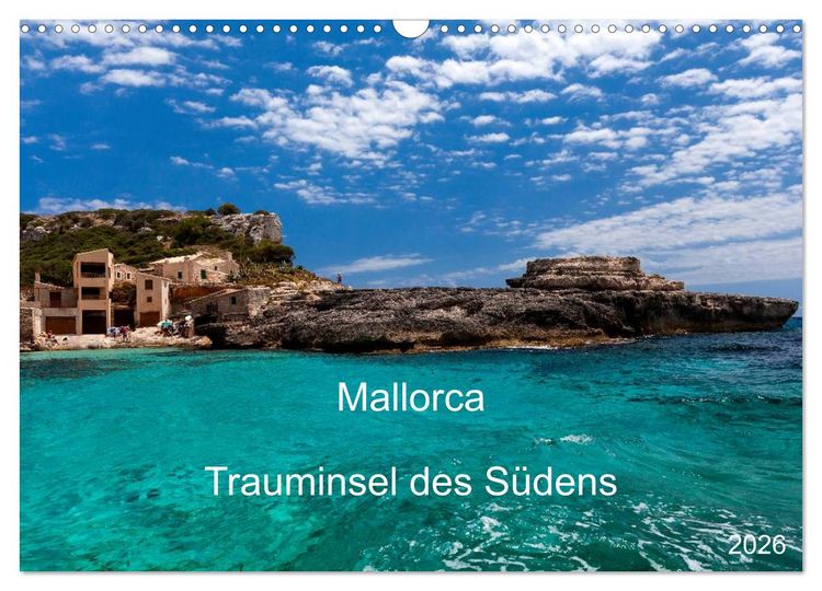 Produktbild: Mallorca - Trauminsel des S&uuml;dens (Wandkalender 2026 DIN A3 quer), CALVENDO Monatskalender