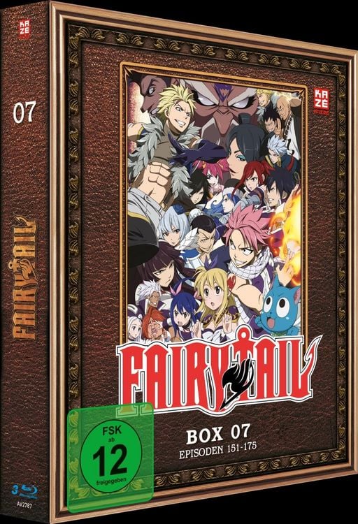 Produktbild: Fairy Tail - TV-Serie - Blu-ray Box 7 (Episoden 151-175) [3 BRs]
