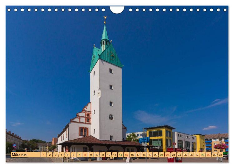Produktbild: Domstadt F&uuml;rstenwalde Spree (Wandkalender 2026 DIN A4 quer), CALVENDO Monatskalender