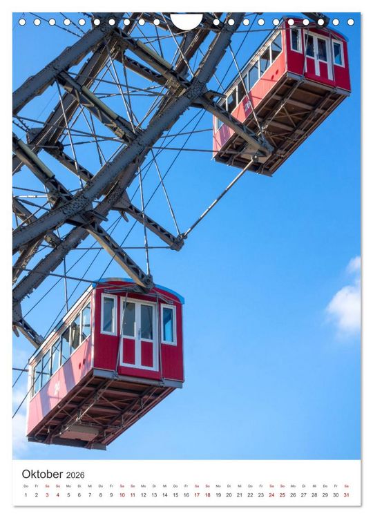 Produktbild: Ach du sch&ouml;nes Wien (Wandkalender 2026 DIN A4 hoch), CALVENDO Monatskalender