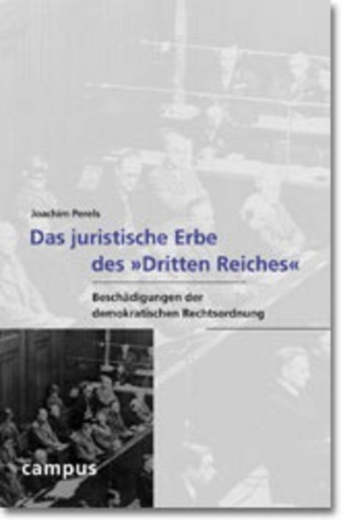 Produktbild: Das juristische Erbe des 'Dritten Reiches'