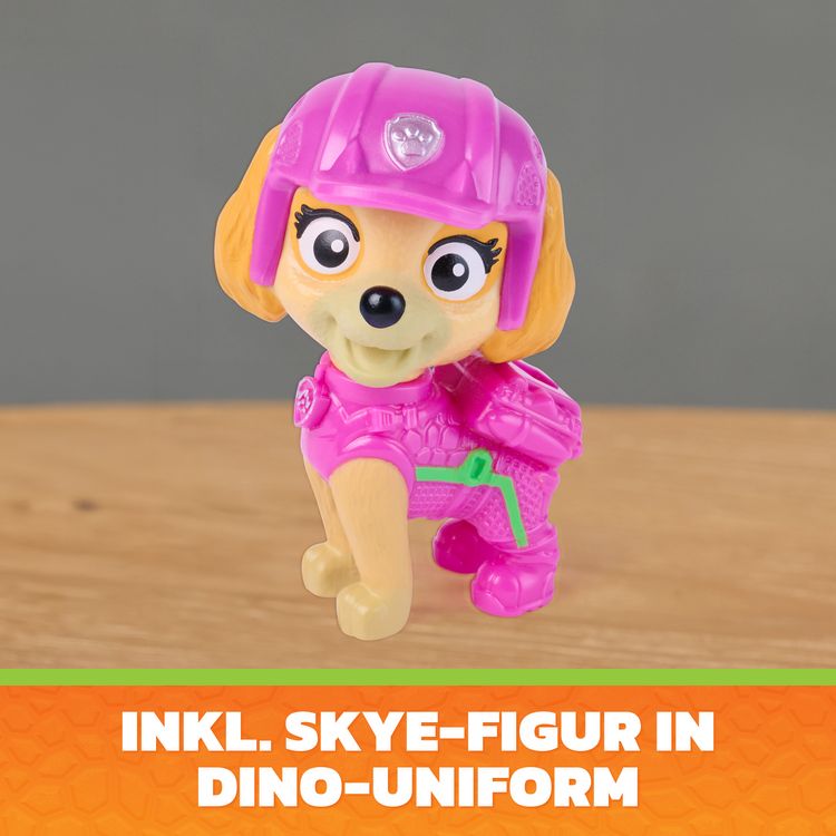 Produktbild: PAW Patrol: Der Dino Film, Roaring Pups, Skye & Spinosaurus Dino-Figur