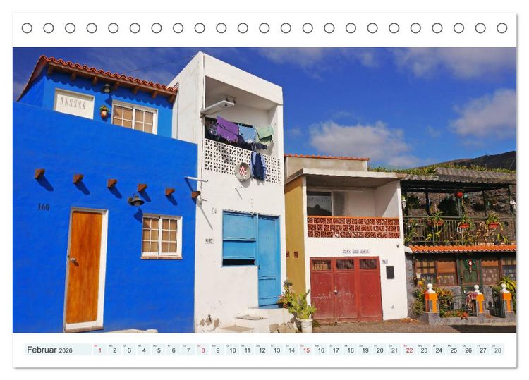 Produktbild: La Palma. Wandern, Flanieren und Genie&szlig;en (Tischkalender 2026 DIN A5 quer), CALVENDO Monatskalender