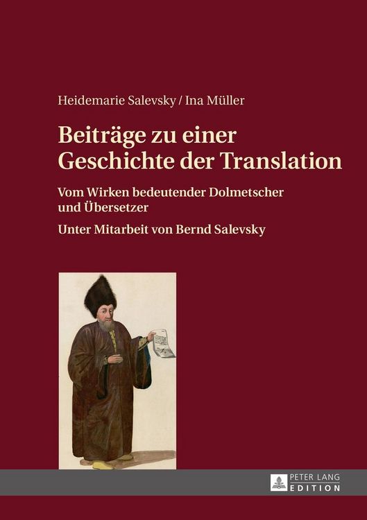Produktbild: Beitraege zu einer Geschichte der Translation
