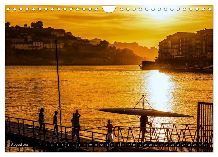 Produktbild: Porto - Die Handelsstadt am Douro (Wandkalender 2026 DIN A4 quer), CALVENDO Monatskalender