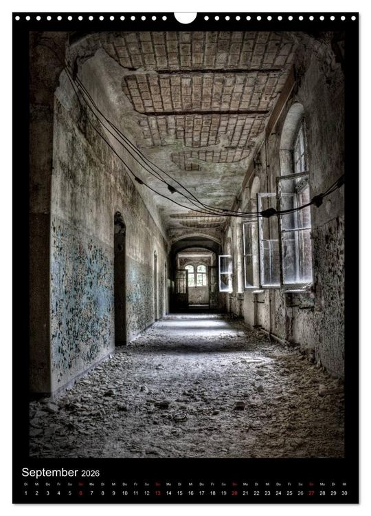 Produktbild: Lost Places Vergessene Orte (Wandkalender 2026 DIN A3 hoch), CALVENDO Monatskalender