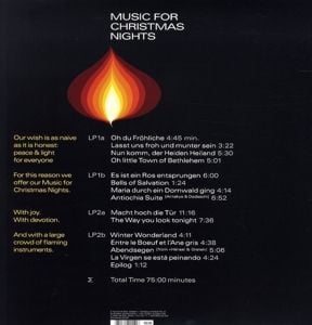 Produktbild: Music For Christmas Nights (Gtf 180g Black 2LP)