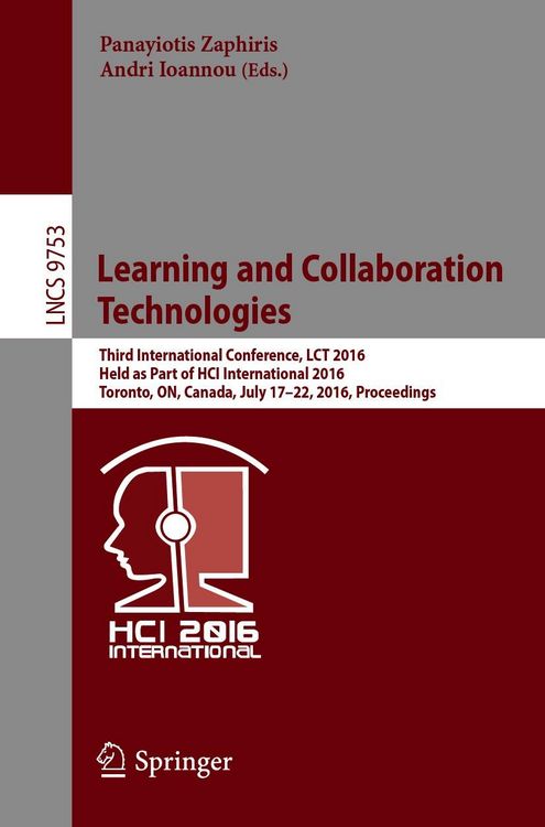 Produktbild: Learning and Collaboration Technologies