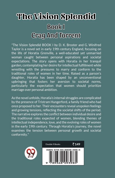 Produktbild: The Vision Splendid Book I Crag And Torrent