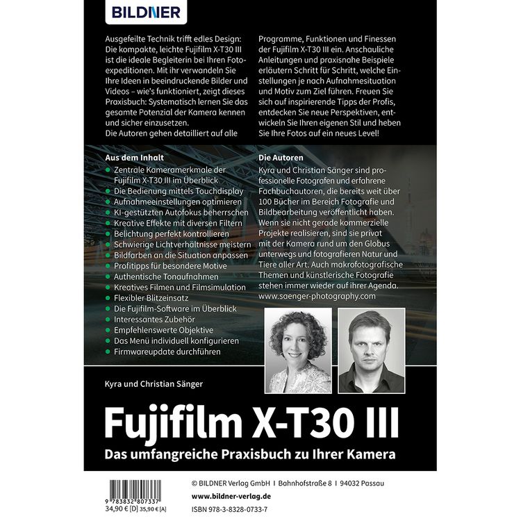 Produktbild: Fujifilm X-T30 III - Das umfangreiche Praxisbuch zu Ihrer Kamera