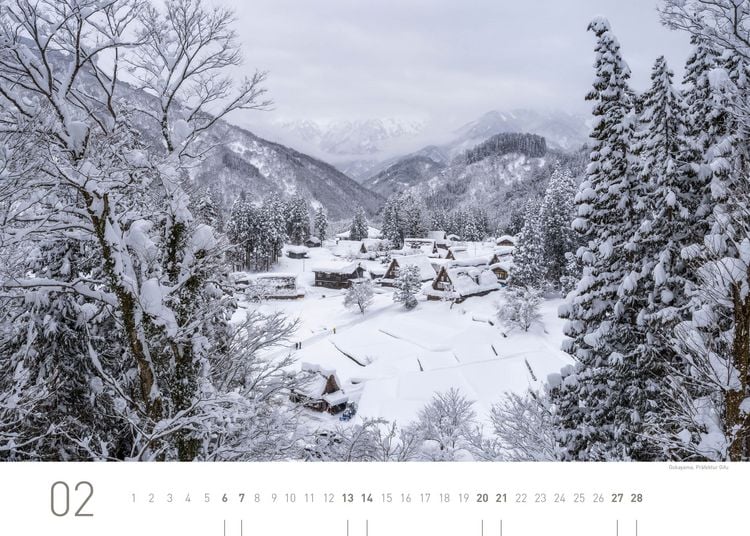 Produktbild: Japan Exklusivkalender 2027