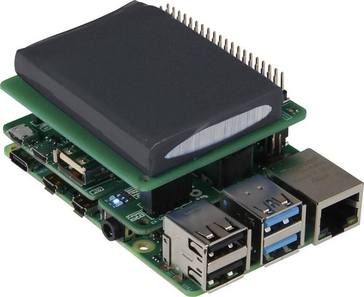 Produktbild: Joy-it rb-strompi3BAT-XL Raspberry Pi&reg; USV Passend f&uuml;r (Einplatinen-Computer) Raspberry Pi&reg; 1 St.
