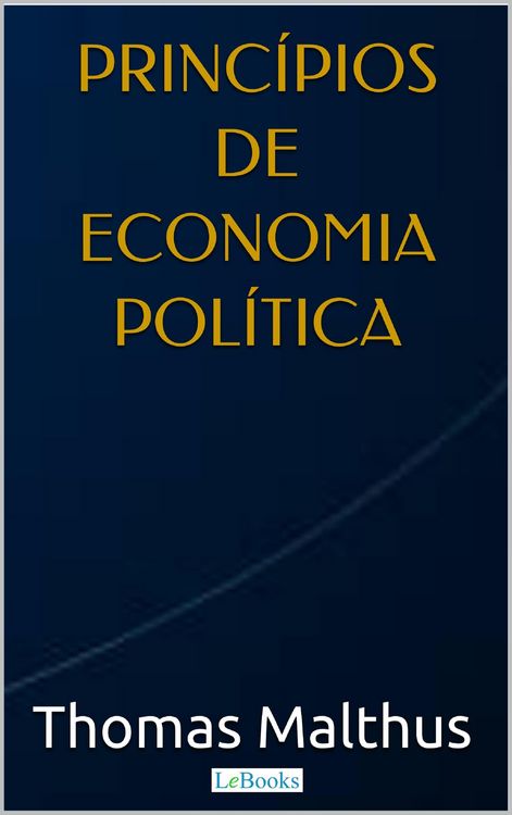Produktbild: Malthus: Princ&iacute;pios de Economia Pol&iacute;tica