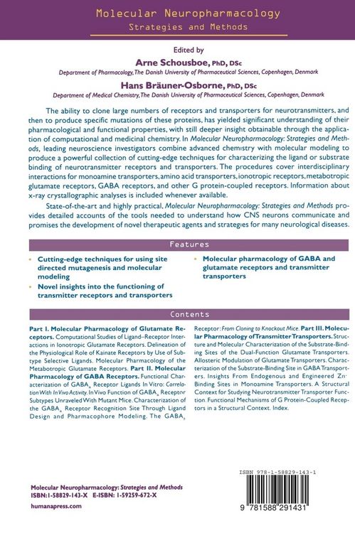 Produktbild: Molecular Neuropharmacology