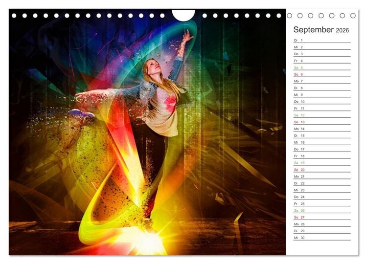 Produktbild: HipHopDance (Wandkalender 2026 DIN A4 quer), CALVENDO Monatskalender
