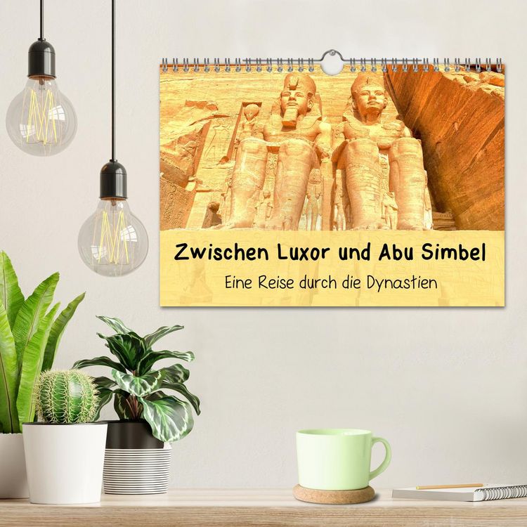 Produktbild: Zwischen Luxor und Abu Simbel - Eine Reise durch die Dynastien (Wandkalender 2026 DIN A4 quer), CALVENDO Monatskalender