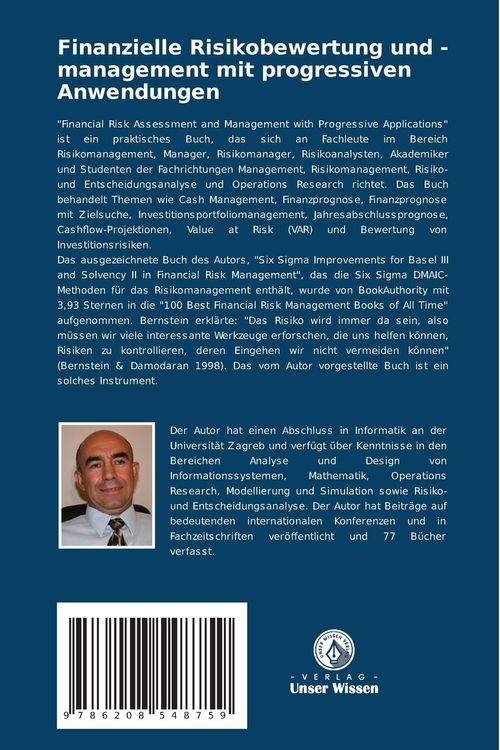 Produktbild: Finanzielle Risikobewertung und -management mit progressiven Anwendungen