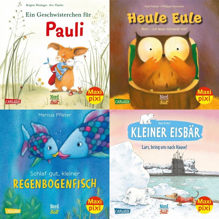 Bild vom Artikel Maxi-Pixi-4er-Set 79: Bilderbuch-Stars bei Maxi Pixi (4x1 Exemplar) vom Autor Brigitte Weninger