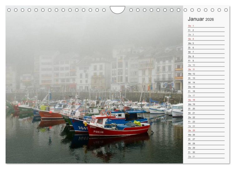 Produktbild: Der Nordwesten Spaniens (Wandkalender 2026 DIN A4 quer), CALVENDO Monatskalender