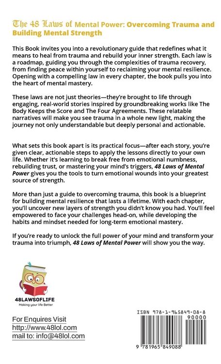 Produktbild: The 48 Laws of Mental Power