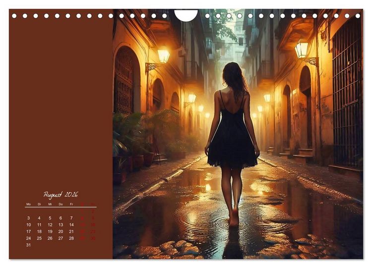 Produktbild: Stilvoll - Das kleine Schwarze (Wandkalender 2026 DIN A4 quer), CALVENDO Monatskalender