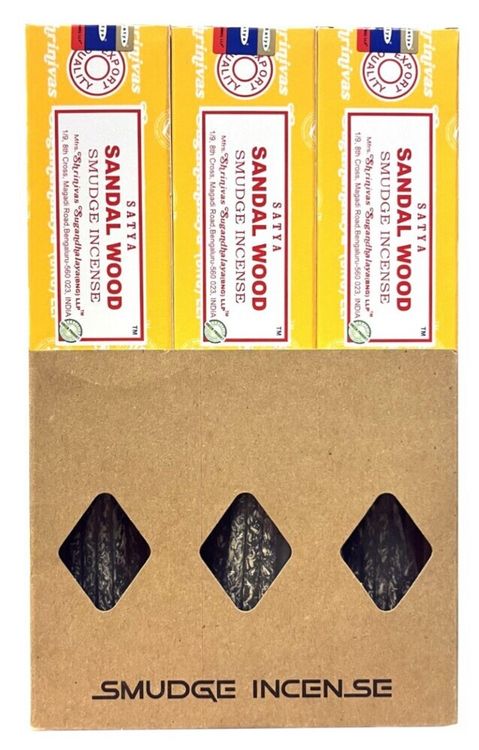 Produktbild: Satya "Sandal Wood" Smudge Incense 25gr.
