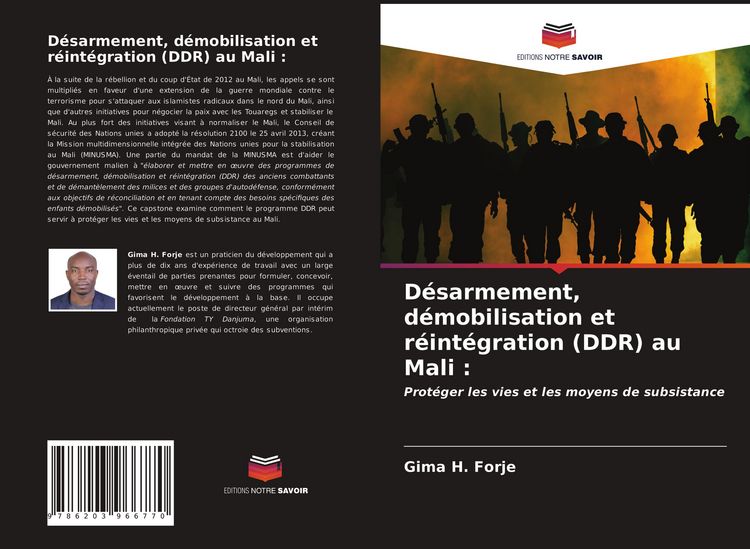 Produktbild: D&eacute;sarmement, d&eacute;mobilisation et r&eacute;int&eacute;gration (DDR) au Mali :