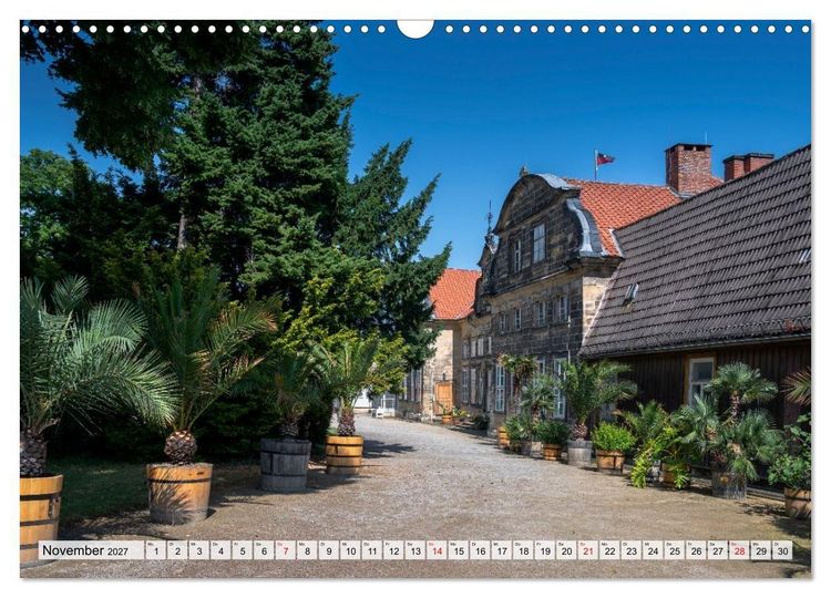 Produktbild: Blankenburg verzaubert - Die Bl&uuml;tenstadt im Harz (Wandkalender 2027 DIN A3 quer), CALVENDO Monatskalender