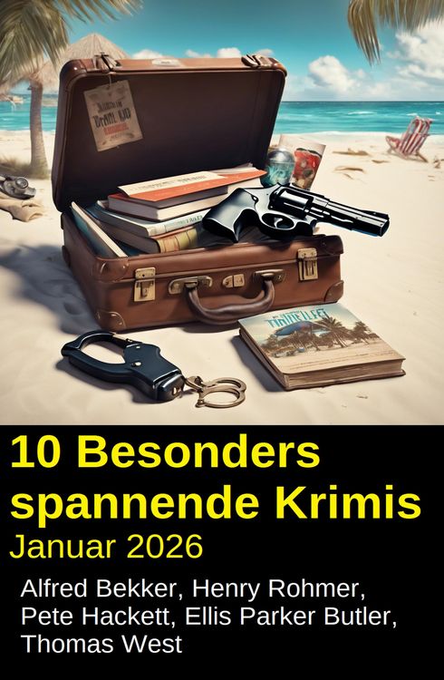 Produktbild: 10 Besonders spannende Krimis Januar 2026