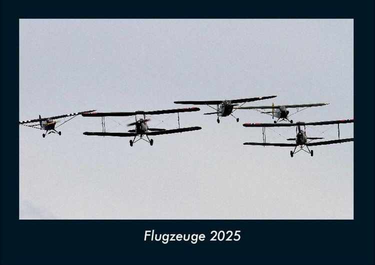 Produktbild: Flugzeuge 2025 Fotokalender DIN A4