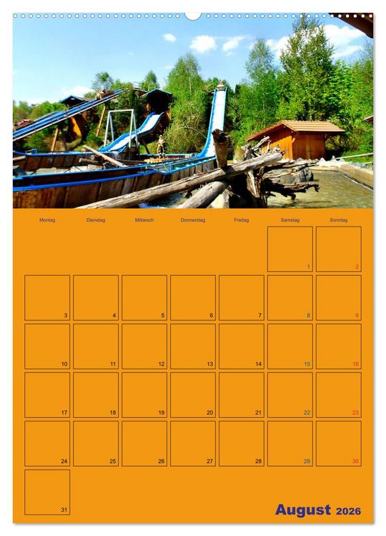 Produktbild: Freizeitparkmomente / Planer (hochwertiger Premium Wandkalender 2026 DIN A2 hoch), Kunstdruck in Hochglanz