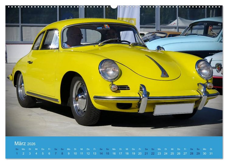 Produktbild: Porsche Classics (Wandkalender 2026 DIN A2 quer), CALVENDO Monatskalender