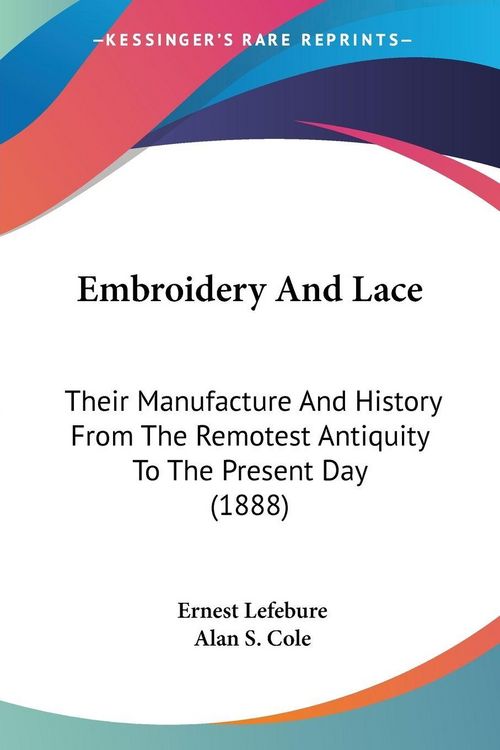 Produktbild: Embroidery And Lace