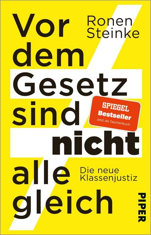 Produktbild: Vor dem Gesetz sind nicht alle gleich