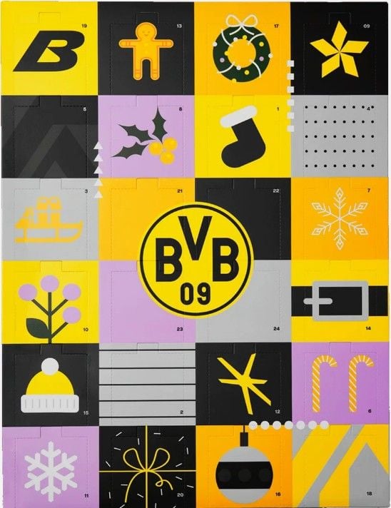 Produktbild: BVB Borussia Dortmund 09 - Socken Adventskalender