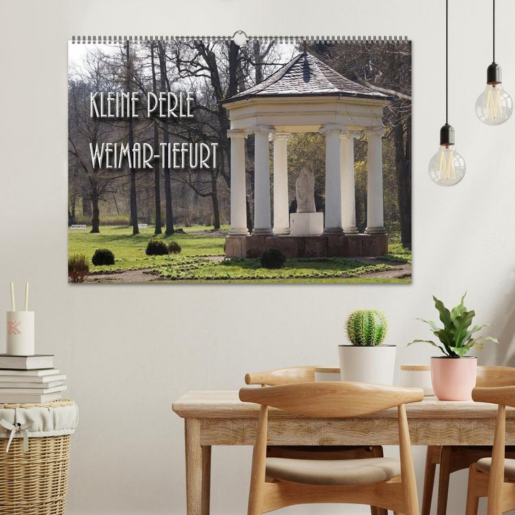 Produktbild: Kleine Perle Weimar-Tiefurt (Wandkalender 2026 DIN A2 quer), CALVENDO Monatskalender